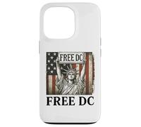 Diritti di voto per l"uguaglianza dello stato DC Washington DC liberi marzo Custodia per iPhone 13 Pro