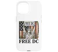 Diritti di voto per l"uguaglianza dello stato DC Washington DC liberi marzo Custodia per iPhone 15