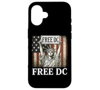 Diritti di voto per l"uguaglianza dello stato DC Washington DC liberi marzo Custodia per iPhone 16