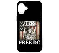 Diritti di voto per l"uguaglianza dello stato DC Washington DC liberi marzo Custodia per iPhone 16 Plus