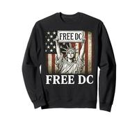 Diritti di Voto per luguaglianza dello Stato DC Washington DC Liberi Marzo Felpa