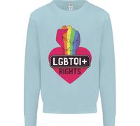 Diritti LGBTQI+ Orgoglio Gay Consapevolezza LGBT Uomo Felpa