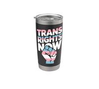 Diritti Trans Orgoglio transgender Bicchiere termico in acciaio inox doppia parete