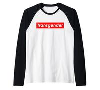 Diritti Transgender Trans Pride Uguaglianza Identità Transgender Maglia con Maniche Raglan