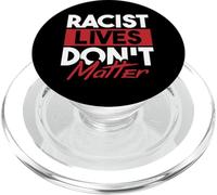 Diritti Umani - Black Razziale Razzismo Anti Antirazzismo PopSockets PopGrip per MagSafe