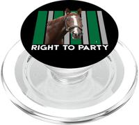 Diritto alla festa Cavallo, Corsa di cavalli, Santa Anita, Del Mar PopSockets PopGrip per MagSafe