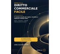 Diritto Commerciale Facile: Il metodo visuale per capire, ricordare e superare l'esame orale con schemi, simulazioni, flashcard e un videocorso pratico di 40 lezioni