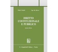 Diritto costituzionale e pubblico