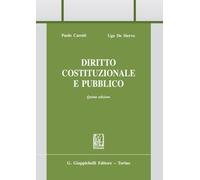 Diritto costituzionale e pubblico [Paperback] [May 17, 2023] Caretti, Paolo and