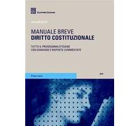 Diritto costituzionale. Manuale breve
