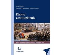 Diritto costituzionale - Mazzaroli Ludovico A., Girotto Dimitri, Paladin Livio