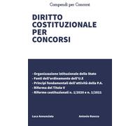 Diritto Costituzionale per Concorsi di Luca Annunziata, Antonio Ruocco, 2021,