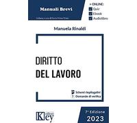 Diritto Del Lavoro - Manuela Rinaldi - 2023