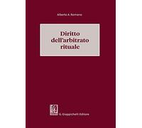Diritto dell'arbitrato rituale