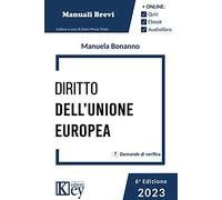 Libri Manuela Bonanno - Diritto Dell'unione Europea