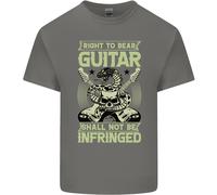 Diritto Di Portare Chitarra Rock N Roll Musica Maglietta Bambini