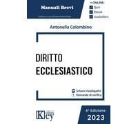 Diritto ecclesiastico 2023 - Colombino Antonella
