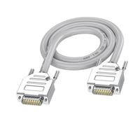 Diritto industriale attraverso DB15 RS232 Estensione Cavo Maschio a Femmina Convertitore per Apparecchiatura di Automazione di Alluminio Difeso