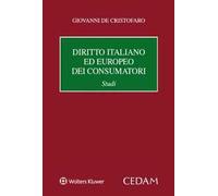 Diritto italiano ed europeo dei consumatori. Studi