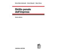 DIRITTO PENALE DELL'IMPRESA - RONCO ALBERTO - ZANICHELLI