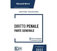 Diritto penale. Parte generale 2025 - Triolo Dario Primo, Matta Manuela Ma...