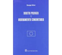 Diritto Privato Ordinamento Comunitario