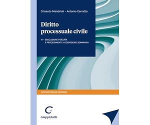 Diritto processuale civile. L'esecuzione forzata, i procedimenti sommari, cautelari e camerali (Vol. 4)