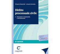 Diritto processuale civile. Processo di cognizione e impugnazioni (Vol. 2)