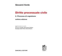 Diritto processuale civile. Processo di cognizione (Vol. 2)