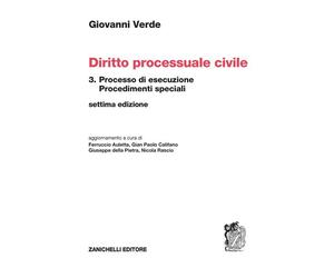 Diritto processuale civile. Processo di esecuzione. Procedimenti speciali (Vol.