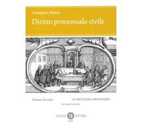 Diritto processuale civile vol. 2 il processo ordinario