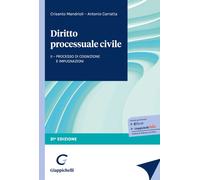 Diritto processuale civile. Vol. 2: Processo di cognizione e impu