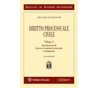 Diritto processuale civile volume i: Vol. 1