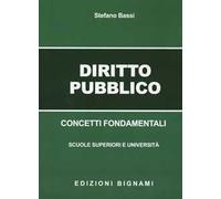Diritto pubblico. Concetti fondamentali
