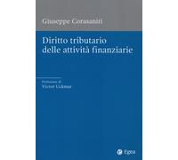 DIRITTO TRIBUTARIO DELLE ATTIVITÀ FINANZIARIE - Corasaniti Giuseppe - 2024