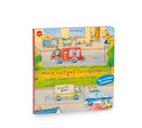 Dirk Hennig Mein lustiges Schieberbuch. Laster, Feuerwehr und Polize (Tascabile)