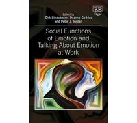 Dirk Lindebaum Social Functions of Emotion and Talking About (Copertina rigida)