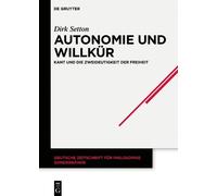 Dirk Setton Autonomie und Willkür (Copertina rigida)