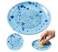 DirkFigge Grattugia per aglio in ceramica, grattugia naturale per aglio