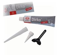 dirko, elring, tubetto da 70 ml, di silicone per alte temperature, mastice, grigio, 036.163, guarnizione per ingranaggi e Motori