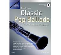 Dirko juchem : classic pop ballads - clarinette - recueil + enregistrement(s) en ligne: The 14 Most Beautiful Popsongs. Klarinette.