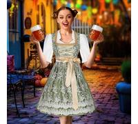Dirndl da donna di Halloween, abito Dirndl 'Oktoberfest | Abito cosplay da donna per Halloween, Oktoberfest, | bavarese tedesco vestire il grembiule a camicetta per giochi di