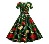 Dirndl da Donna Midi Abito Tradizionale Bavarese Moderno Costume Gonna Moda Vestito Camicetta, Grembiule Festa Octoberfest E Vestiti Oktoberfest
