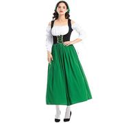 Dirndl da Donna Midi Vestito Grembiule retrò Sexy Abiti per Le Signore Elegante Abito Bavarese Beer Bavarian Women's Dress E Perfetto
