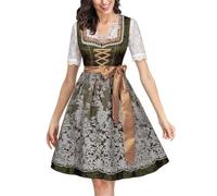 Dirndl Signore 2025 Vestito Grembiule Retrò Da Donna Sexy Abiti Midi Per Le Elegante Abito Bavarese Taverna E Perfetto