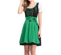 Dirndl Signore 2025 Vestito Grembiule Retrò Vestiti Oktoberfest Donna Costume Tradizionale Elegante Abito Bavarese Occasioni Speciali Stile