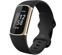 Dirrelo Cinturino Compatibile con Fitbit Charge 5, Morbido TPU Silicone Braccialetto Sportivo Traspirante Impermeabile Regolabile per Activity Tracker, Nero L