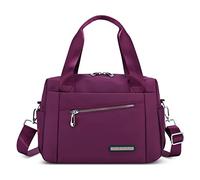 DIRRONA Borsetta da Donna Moda Borsa a Tracolla Nylon Casuale Leggero Borsa a Spalla Donna Viaggiare Lavori Shopping Università Donna Tote Crossbody Bag Tracolla Regolabile