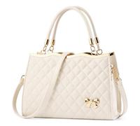 DIRRONA Donna Borsa A Mano Giocoso Carino Borsa A Tracolla A Mano Decorazione Dell'Arco Borsa Da Città Taglia Media Pu Pelle Borsa Da Donna Shopping Viaggiare Vacanza Borse Messenger