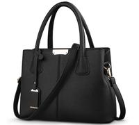 DIRRONA Elegante Donna Borsa a Mano Casuale Borsa a Tracolla Viaggio Crossbody Borsa Tote Impermeabile PU Pelle Borsa Mano Nero